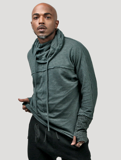 Baggy slub sweater