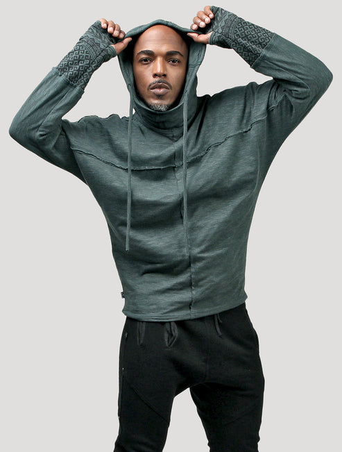 Baggy slub sweater