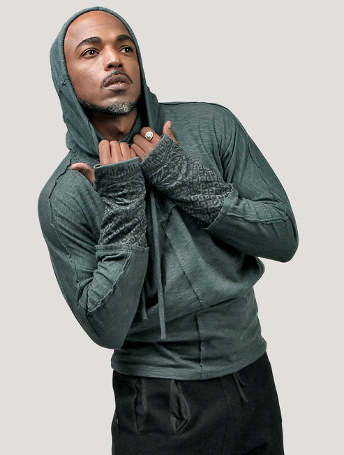 Baggy slub sweater