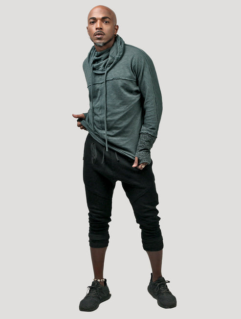Baggy slub sweater