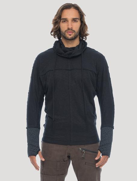 Baggy slub sweater