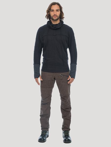 Baggy slub sweater