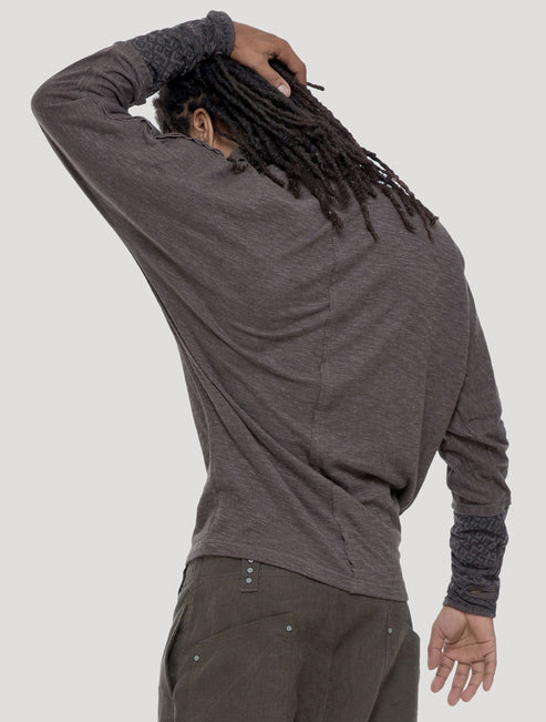 Baggy slub sweater