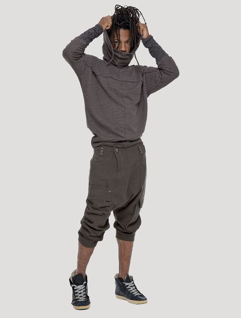 Baggy slub sweater