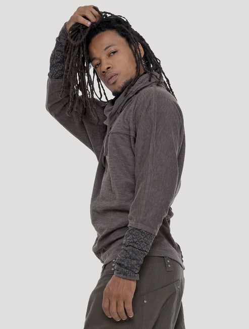 Baggy slub sweater