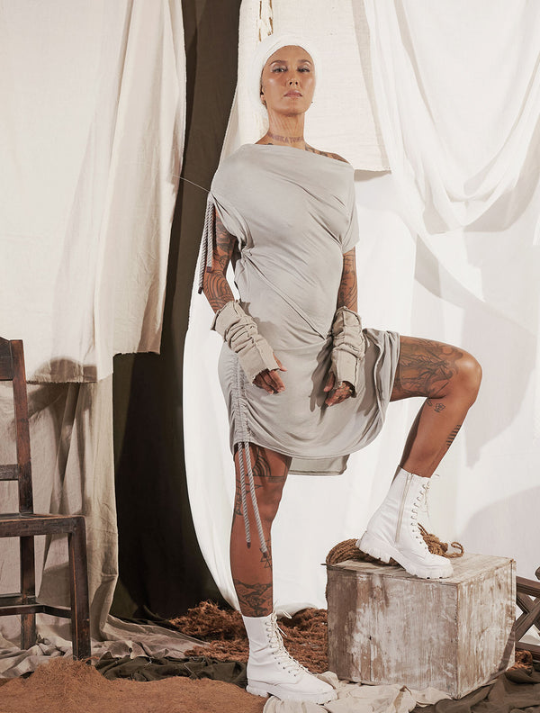 Medusa Assymetric Dress