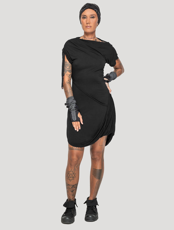 Medusa Assymetric Dress