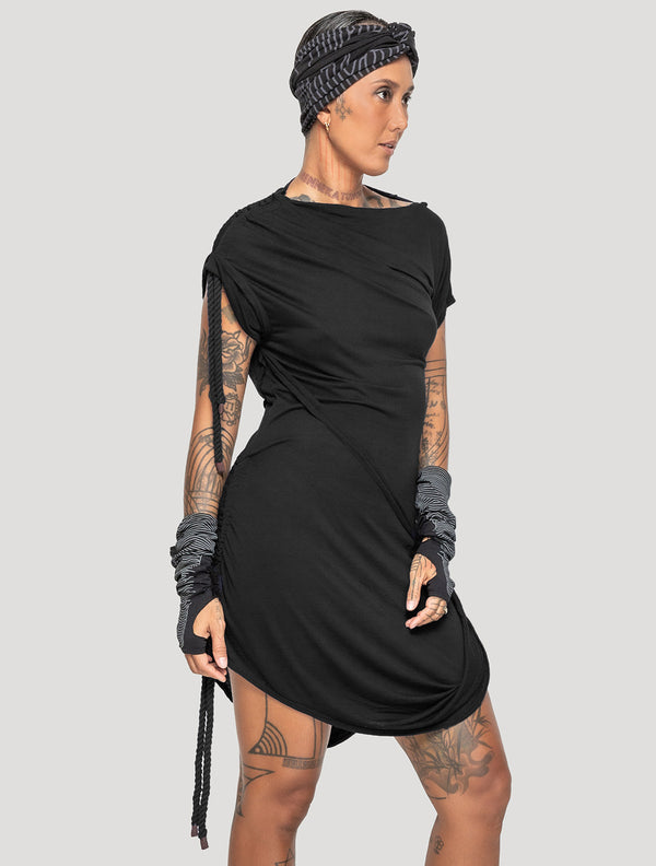 Medusa Assymetric Dress