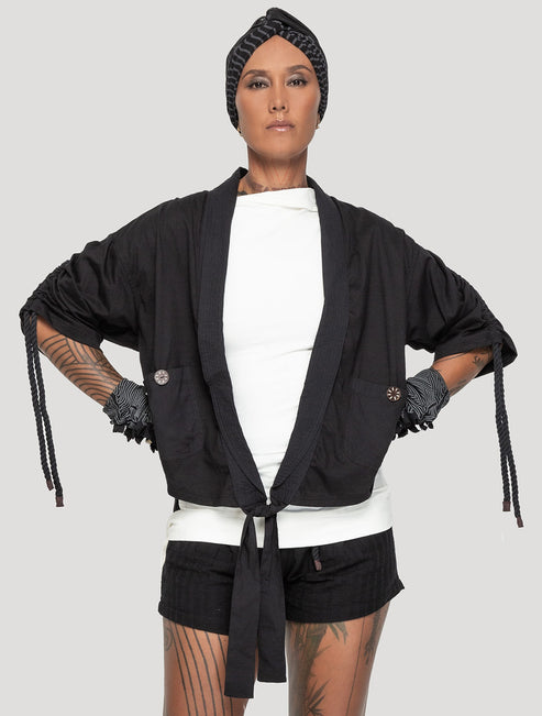 Medusa Hemp Kimono