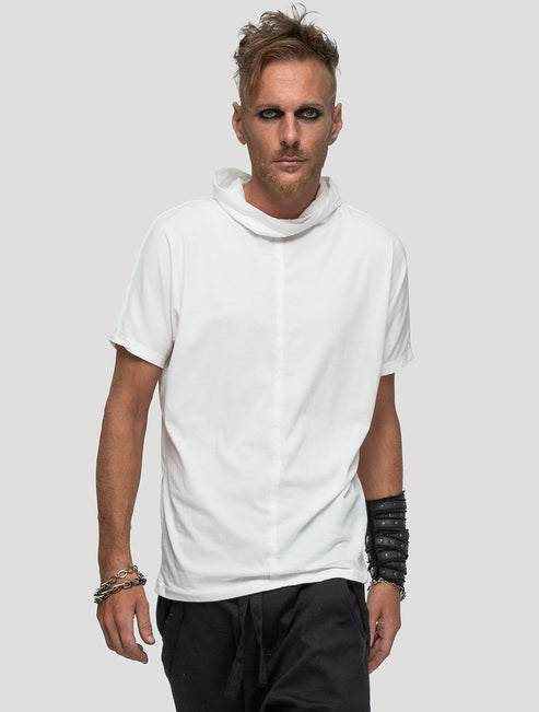 Slashed Batwing Tee