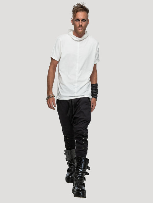 Slashed Batwing Tee