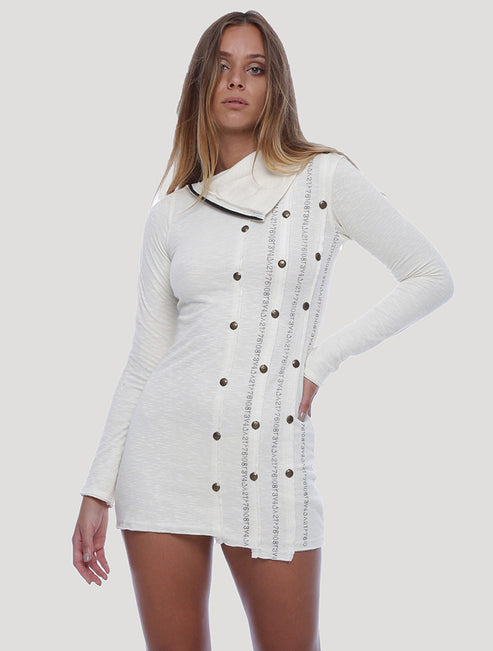 Serial Mini Dress L/S