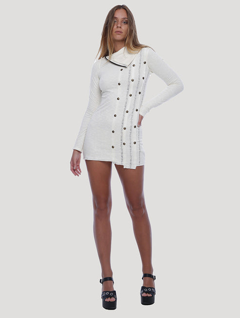 Serial Mini Dress L/S