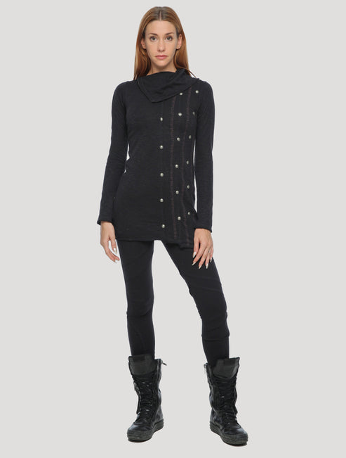 Serial Mini Dress L/S