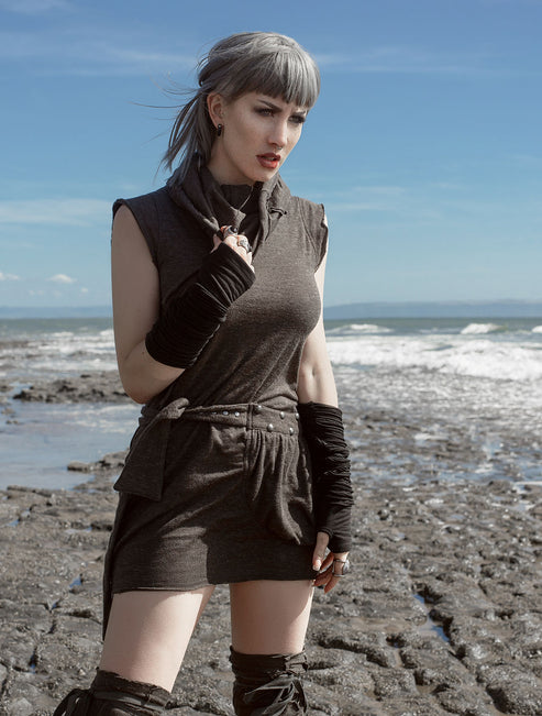 Soba Sleeveless Mini Dress