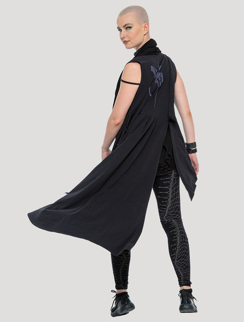 Om Hooded Long Kaftan