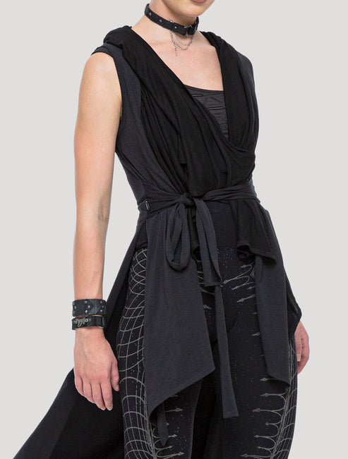 Om Hooded Long Kaftan