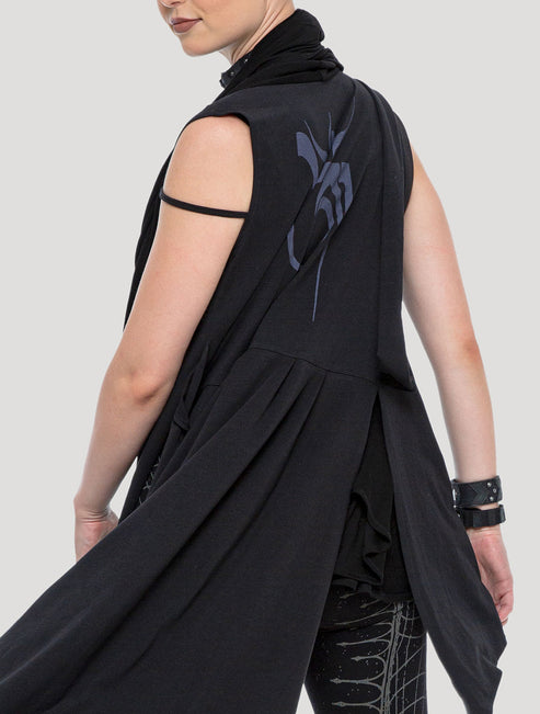 Om Hooded Long Kaftan