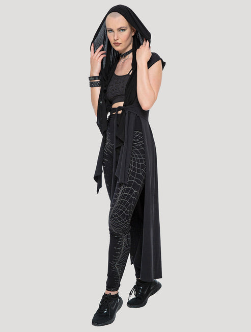 Om Hooded Long Kaftan