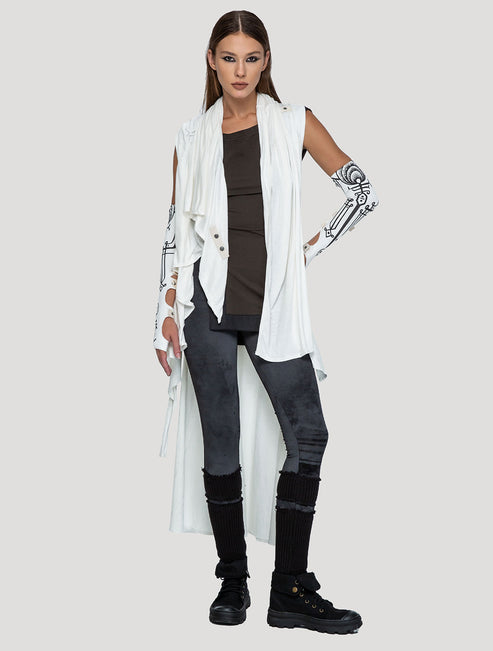 Om Hooded Long Kaftan