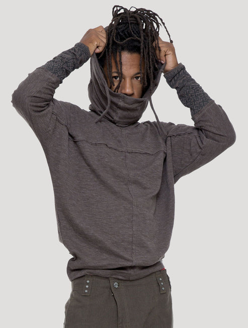 Baggy slub sweater